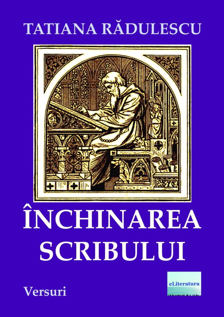 Book cover for Închinarea scribului. Versuri. Ediția a doua