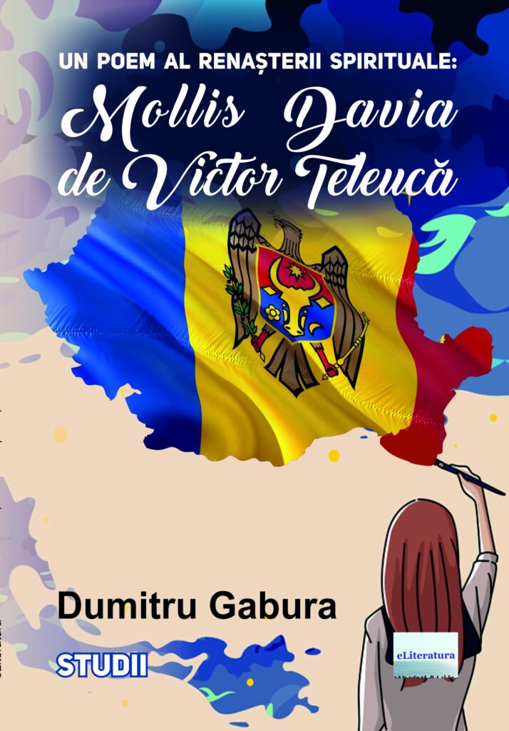 Book cover for Un poem al renașterii spirituale: „Mollis Davia” de Victor Teleucă